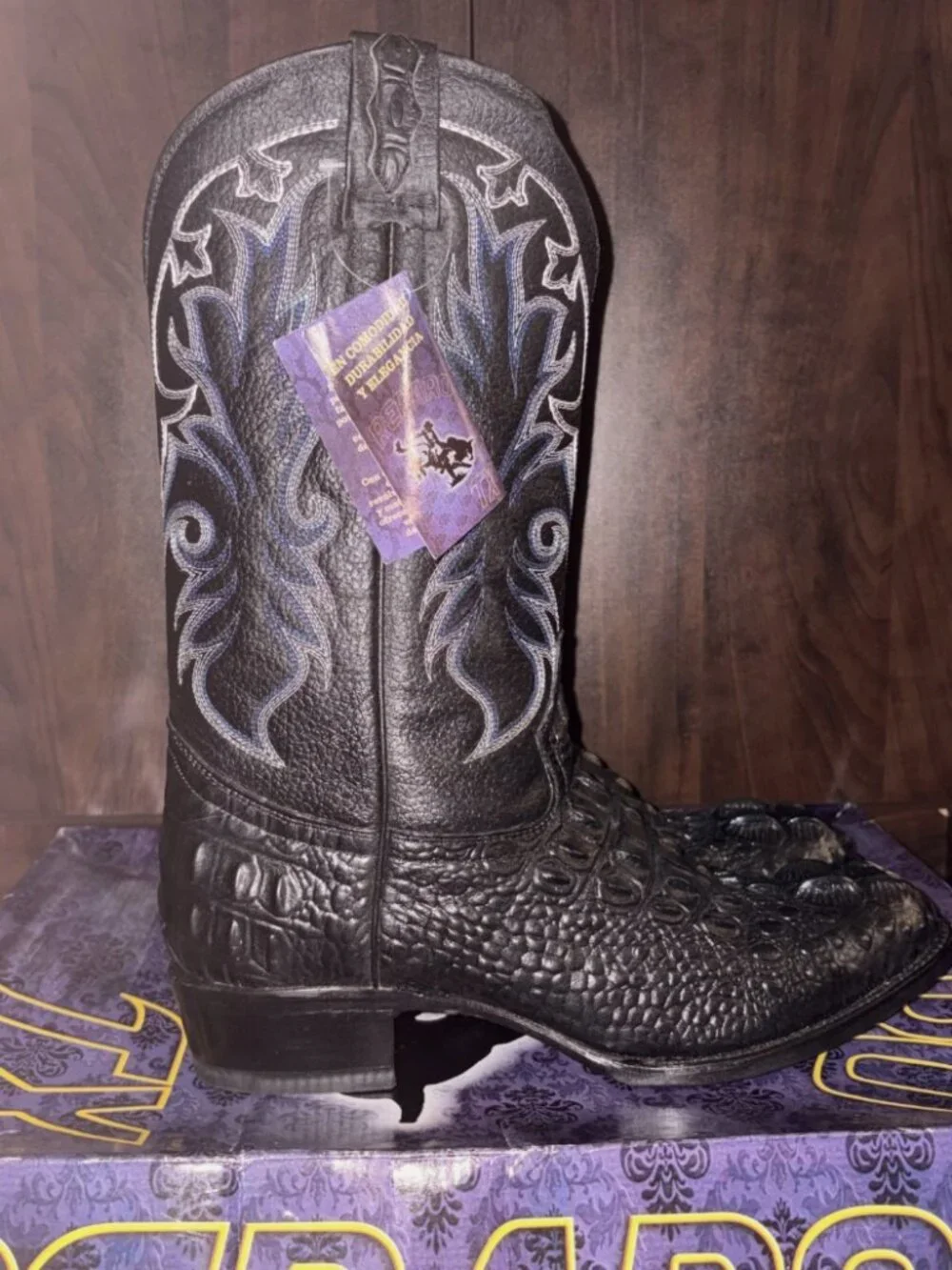 Repardo Tx Men Boots | Grabada Caiman Nuca | Retail Price: $179